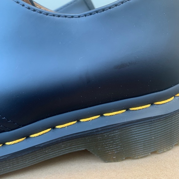 Dr Martens Leather Modern Black Oxford Shoes - Picture 6 of 9